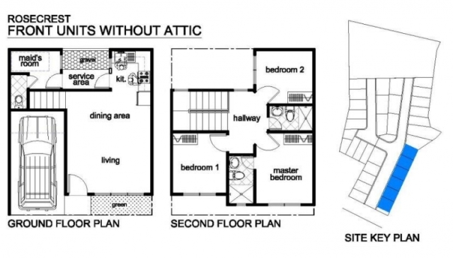 Floor Plan 50 Sqm House Design 2 Storey House Storey